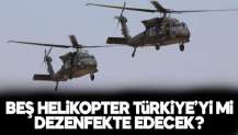 'Helikopterle dezenfekte yapılacak'