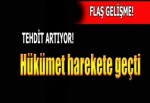 Hükümet harekete geçti