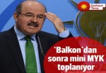 Hüseyin Çelik: Balkondan sonra mini MYK toplantısı yapacağız