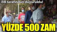 İBB tarafından büfe kiralarına getirilen yüzde 500 oranındaki zamma tepki!