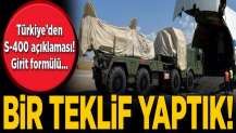 İbrahim Kalın'dan S-400 açıklaması! Girit formülü gündemimizde yok