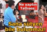 İbrahim Tatlıses'ten iltifat: Sana sütyen bile bulunmaz!