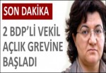 İki vekil açlık grevine başladı