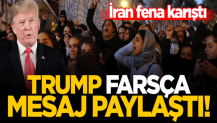 İran fena karıştı! Trump, İran'daki rejim karşıtlarına Farsça mesaj gönderdi