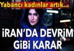 İran yabancı kadınların voleybol izlemesine izin verdi