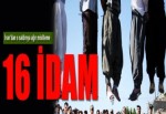 İran'dan saldırıya misilleme: 16 idam