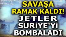 İsrail savaş uçakları Suriye'ye saldırdı