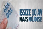 İşsize 10 ay maaş