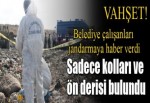 İstanbul'da çöp döküm sahasında vahşet