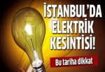 İstanbul'da elektrik kesintisi