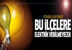 İstanbul'da iki ilçede elektrik kesintisi