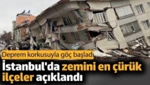 İstanbul'da zemini en çürük ilçeler açıklandı. Deprem korkusuyla göç başladı