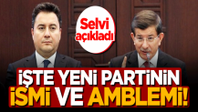 İşte Ahmet Davutoğlu'nun yeni partisinin ismi ve amblemi!