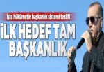 İşte AK Parti'nin başkanlık sistemi teklifi.