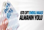 İşte çift emekli maaşı almanın yolu