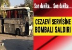 İzmir'de cezaevi servisinin geçişi sırasında patlama