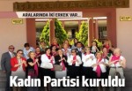 Kadın Partisi'ne iki erkek kurucu