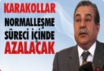 Karakollar normalleşme süreci içinde azalacak