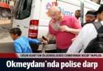 Keşfe giden polis amiri darp edildi