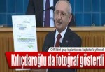 Kılıçdaroğlu da fotoğraf gösterdi