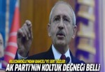 Kılıçdaroğlu: MHP, Ak Parti'nin koltuk değneğidir