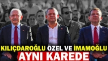 Kılıçdaroğlu Özel ve İmamoğlu aynı karede