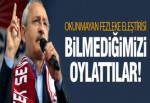 Kılıçdaroğlu'dan fezleke eleştirisi!