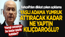 Kılıçdaroğlu'na saldırı sonrası Bahçeli'den açıklama!