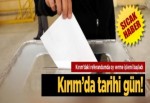 Kırım'daki referandumda oy verme işlemi başladı