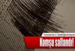 Komşu sallandı!