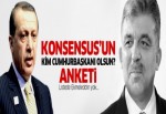 Konsensus'tan Cumhurbaşkanlığı anketi