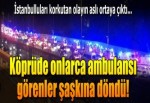 Köprü'de merak uyandıran görüntünün nedeni