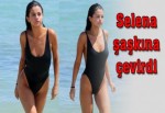 Kumsalda Selena farkı