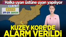 Kuzey Kore'de alarm! Halka uyarı üstüne uyarı yapılıyor