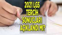 LGS tercih sonuçları açıklandı!