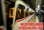 Mecidiyeköy-Kabataş Metrosu'nun temeli atıldı