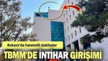 Meclis'te intihar girişimi. Korku dolu anlar!