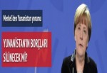 Merkel'den Yunanistan yorumu