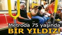 Metroda bir yıldız