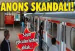 Metroda skandal anons!