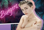 Miley Cyrus albüm kapağı için soyundu!