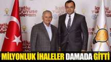 Milyonluk ihaleler damada gitti