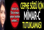 Mimarı yakan 'cephe' sohbeti