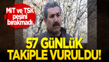 MİT ve TSK'dan ortak operasyon! 57 gündür takip edilen PKK’nın istihbaratçısı öldürüldü