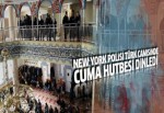 New York polisi Türk camisinde Cuma hutbesini dinledi