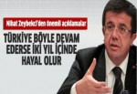 Nihat Zeybekci'den önemli açıklamar