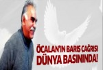 Öcalan'ın çağrısı dünya basınında