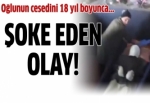 Oğlunun cesedini alkolle mumyaladı, 18 yıl sakladı!