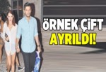 Örnek çift ayrıldı