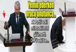 Oruçlu olduğunu unutan vekil su içmeye kalkınca